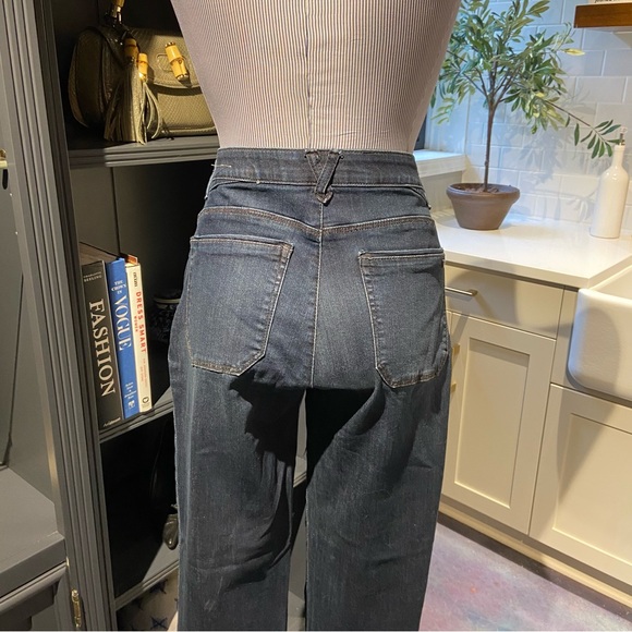 Wit & Wisdom Ab-Solution Skinny Jeans – Raw Hem, High-Rise, Size 8 - Picture 7 of 8